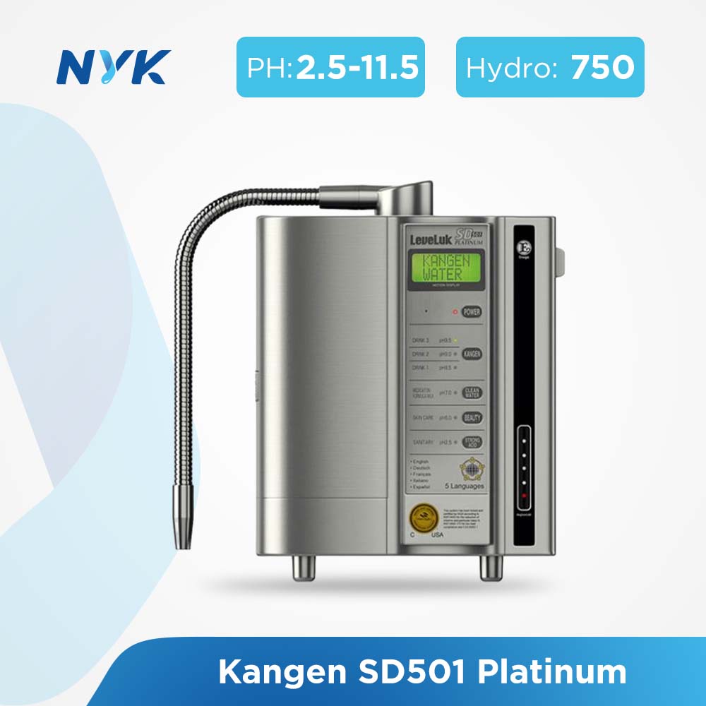 Máy điện giải ion kiềm Kangen Leveluk SD501 Platinum