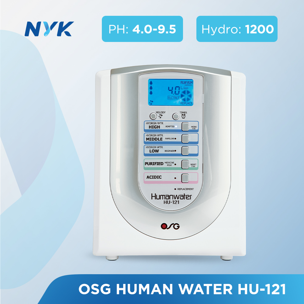 Máy lọc nước ion kiềm OSG HUMAN WATER HU-121