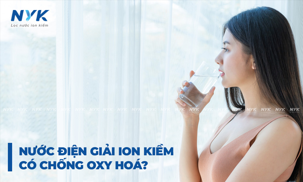 Nước Ion Kiềm Thật Sự Có Khả Năng Chống Oxy Hóa?