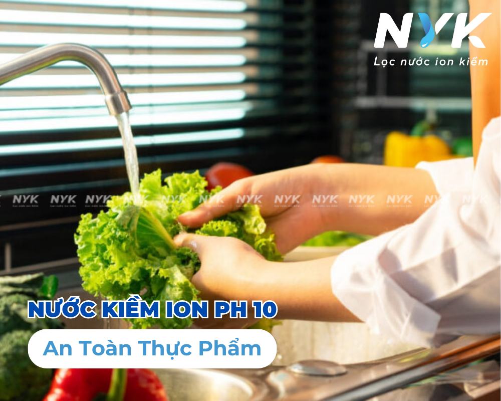 Nước rửa, sơ chế hoa quả